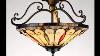 Portfolio 16 Bronze Tiffany-style Stained Glass Shade Ceiling Fixture Light Lamp